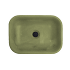 Cuba De Concreto  Banheiro Lavabo Pia De Sobrepor Retangular