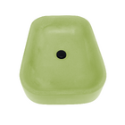 Cuba De Concreto - Banheiro Lavabo Pia De Sobrepor Retangular