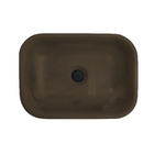 Cuba De Concreto - Banheiro Lavabo Pia De Sobrepor Retangular