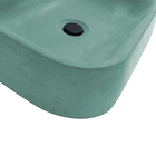 Cuba De Concreto - Banheiro Lavabo Pia De Sobrepor Retangular