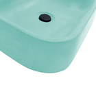 Cuba De Concreto - Banheiro Lavabo Pia De Sobrepor Retangular