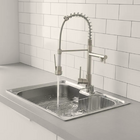 Cuba De Cozinha 50x40 Aço Inox Escovado Com Torneira Gourmet