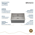 Cuba De Cozinha 67cm