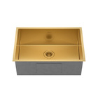 Cuba De Cozinha 67cm Dourado Escovado