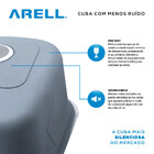 Cuba De Cozinha Aço Inox 1mm Escovado C301 98,4x52,7x22,8 Cm