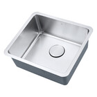 Cuba De Cozinha De Aço Inox 1mm Escovado F102 50x45x20 Cm