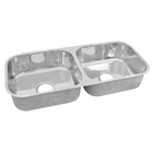 Cuba de Cozinha Dupla 17x34x82 Aço Inox  Mekal