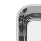 Cuba para Cozinha Simples de Embutir em Aço Inox 304 Brilhante Retangular 47x30,5x17cm 0,6mm 4.1/2" Prime Tramontina