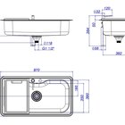 Cuba De Cozinha Facile Deca Inox Retangular Com Deck E Acessó