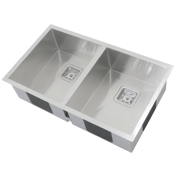 Cuba De Cozinha Inox Aço Escovado Lux 760 71x40cm