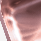 Cuba De Cozinha Inox Retangular 50x34 Cm (fuji Rosé Gold Fosc