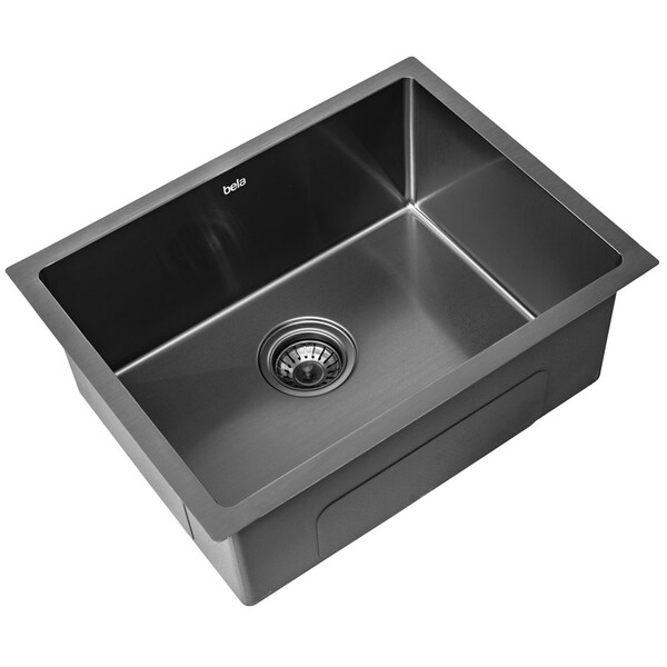 Cuba De Cozinha Inox Retangular 54x41 Cm (kyoto Preta)