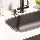 Cuba De Cozinha Inox Retangular 59x37 Cm (miura Cinza Fosca)