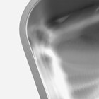 Cuba De Cozinha Inox Retangular 59x37 Cm (miura Escovada)