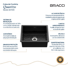 Cuba De Cozinha Quartzo 59cm