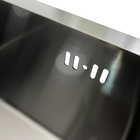 Cuba de Cozinha Simples 20x44x44cm Aço Inox Escovado Casablanca