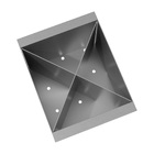 Cuba de Cozinha Simples de Embutir em Aço Inox Escovado Retangular 91x16,4x12cm 4.1/2 Ghel Plus