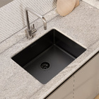 Cuba de Cozinha Simples de Embutir em Aço Inox Acetinado Retangular 54x44x20cm 4.1/2 Ghel Plus