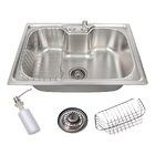 Cuba De Cozinha Stillus Home 60x42cm Aço Inox Acetinado Prate