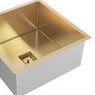 Cuba De Cuba De Cozinha Primaccore Dark Gold Debacco 44x44x20