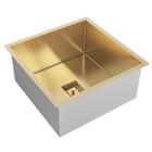 Cuba De Cuba De Cozinha Primaccore Dark Gold Debacco 44x44x20