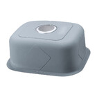 Cuba De Embutir Aço Inox 1mm Escovado C106 45,7x38,1x17,8 Cm