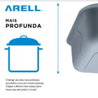 Cuba De Embutir Aço Inox 1mm Escovado C111 41,1x45,7x17,8 Cm