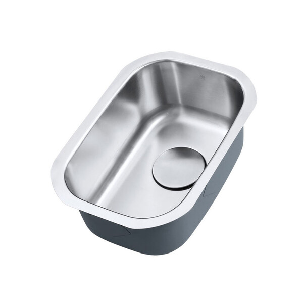 Cuba De Embutir Aço Inox 1mm Escovado C112 31,7x45,7x17,8 Cm