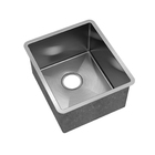 Cuba de Embutir Aço Inox 304 Gourmet 23x40x34cm HandMade Mekal