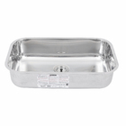 Cuba de Embutir Aço Inox 304 Simples Retangular 56x34x14cm Nº2 Brilhante Perfecta Tramontina