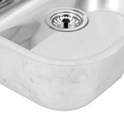 Cuba de Embutir Aço Inox 304 Simples Retangular 56x34x14cm Nº2 Brilhante Perfecta Tramontina