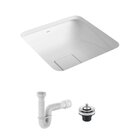 Cuba De Embutir Deca Slim 35x35 Quadrada Branca + Válvula + S