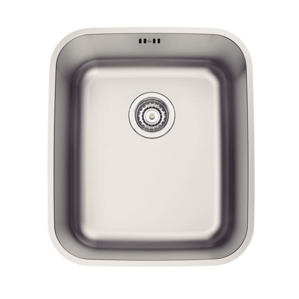 Cuba De Embutir Dora 34 Bl R6 Em Aço Inox Acetinado Com Válvu