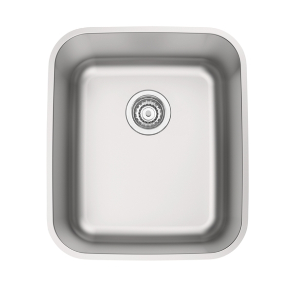 Cuba De Embutir Dora 34 Bl R6 Em Aço Inox Acetinado Com Válvu