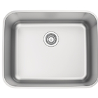 Cuba De Embutir Dora 50 Bl R6 Em Aço Inox Acetinado Com Válvu