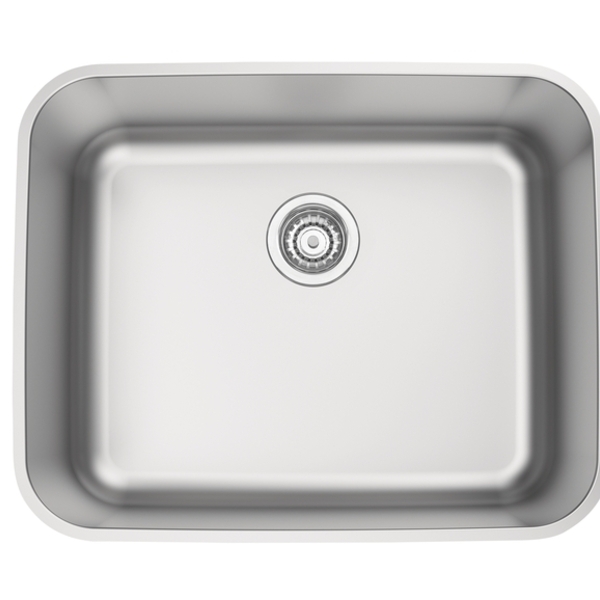 Cuba De Embutir Dora 50 Bl R6 Em Aço Inox Acetinado Com Válvu