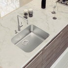 Cuba De Embutir Dora 50 Bl R6 Em Aço Inox Acetinado Com Válvu