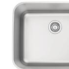 Cuba De Embutir Dora 50 Bl R6 Em Aço Inox Acetinado Com Válvu