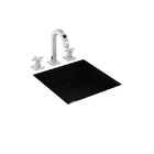 Cuba de Embutir Cerâmica Quadrada Ébano 18x41x41cm L.701.95 Deca