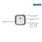 Cuba De Embutir Ou Sobrepor Aria Maxi 40 Bs Em Aço Inox Aceti