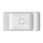 Cuba de Embutir Retangular Branca 15x65x35cm Slim Deca