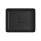 Cuba de Embutir Retangular Preta 13,5x55x45cm Slim Deca