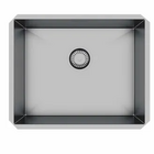 Cuba De Inox 40x40 Quadrada Cozinha Pia Varanda + Barata