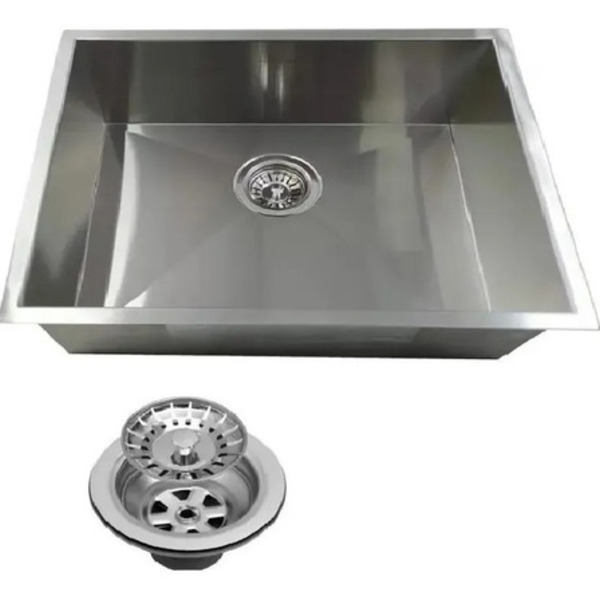Cuba De Inox 60x40  Acabamento Aço 34
