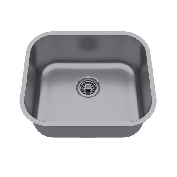 Cuba De Inox Para Cozinha N3 40x34x11cm Com Válvula Ghel Plus