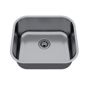 Foto de Cuba De Inox Para Cozinha N3 40x34x17cm Polida Com Válvula Gh