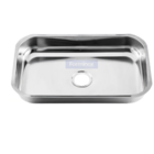 Cuba De Inox Pia De Cozinha Jp 46x30x11 + Válvula + Sifão Pol
