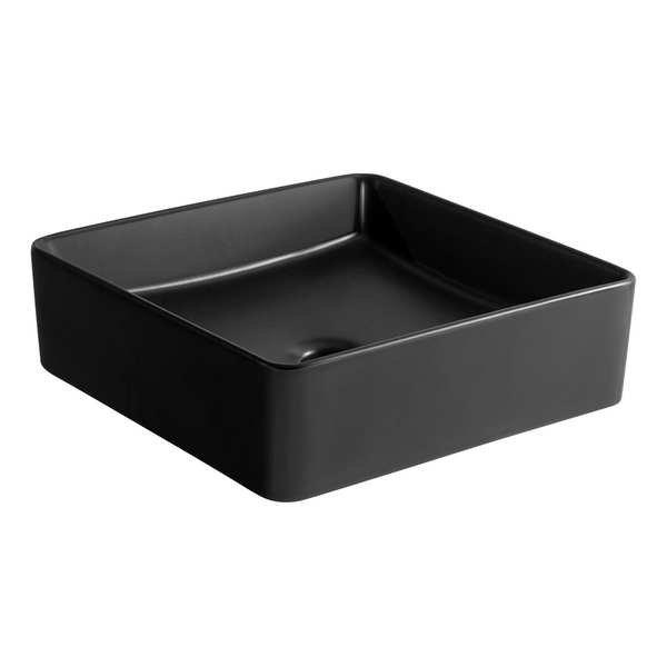 Cuba De Louça Apoio Quadrada 36 Cm (pienza Preta)