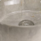 Cuba De Louça Apoio Redonda 31 Cm (zara Mármore Bronze Armani)