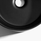 Cuba De Louça Apoio Redonda 31 Cm (zara Preta)